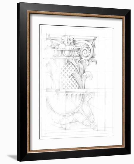 Capital Schematic I-Ethan Harper-Framed Art Print