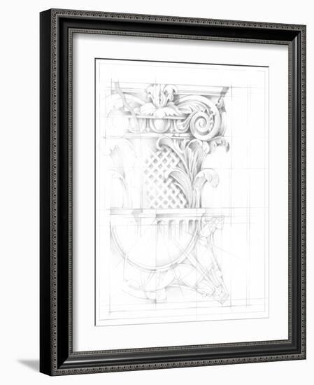 Capital Schematic I-Ethan Harper-Framed Art Print