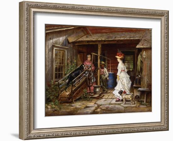 Capitol and Labor, 1881-Edward Lamson Henry-Framed Giclee Print