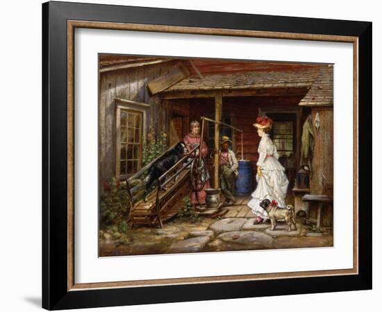 Capitol and Labor, 1881-Edward Lamson Henry-Framed Giclee Print