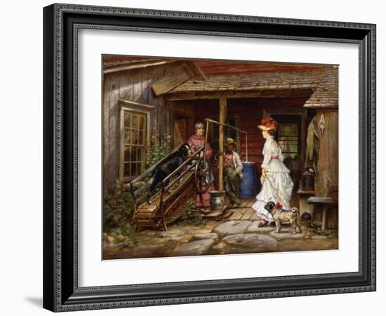 Capitol and Labor, 1881-Edward Lamson Henry-Framed Giclee Print