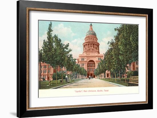 Capitol Building at Austin, Texas-null-Framed Art Print