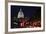 Capitol Building at Night with Street and Car Lights, Washington DC USA-Orhan-Framed Photographic Print