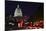 Capitol Building at Night with Street and Car Lights, Washington DC USA-Orhan-Mounted Photographic Print