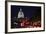 Capitol Building at Night with Street and Car Lights, Washington DC USA-Orhan-Framed Photographic Print