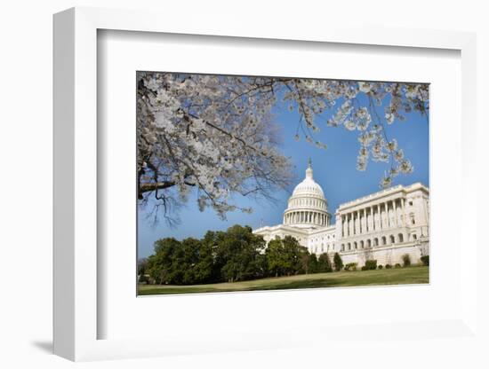 Capitol Building in Spring - Washington DC-Orhan-Framed Photographic Print