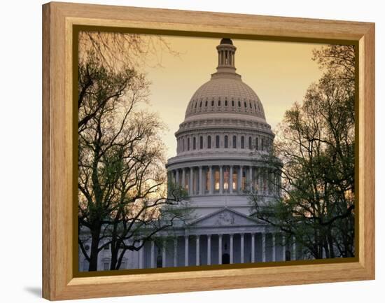 Capitol Building, Washington, D.C., USA-null-Framed Premier Image Canvas