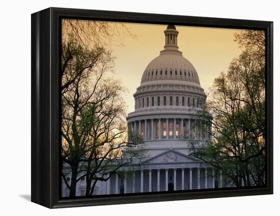 Capitol Building, Washington, D.C., USA-null-Framed Premier Image Canvas