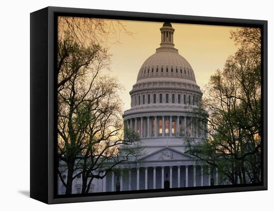 Capitol Building, Washington, D.C., USA-null-Framed Premier Image Canvas