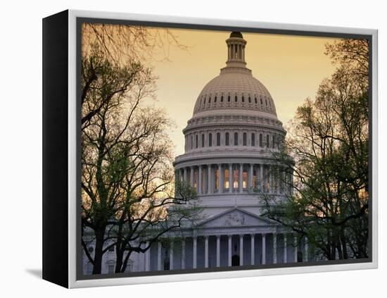 Capitol Building, Washington, D.C., USA-null-Framed Premier Image Canvas