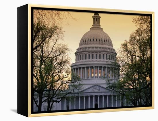 Capitol Building, Washington, D.C., USA-null-Framed Premier Image Canvas