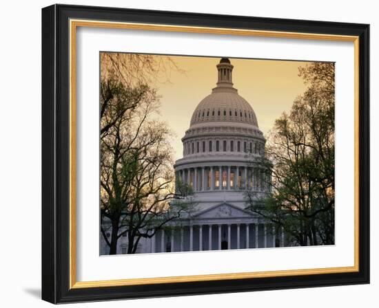 Capitol Building, Washington, D.C., USA-null-Framed Photographic Print