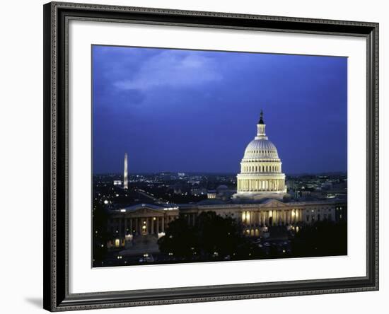 Capitol Building, Washington, D.C., USA-null-Framed Photographic Print