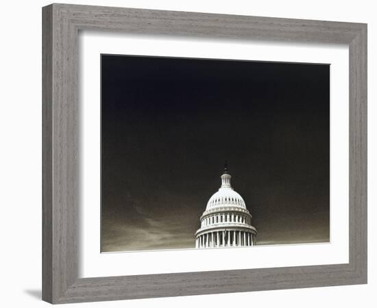 Capitol Building, Washington, D.C., USA-null-Framed Photographic Print