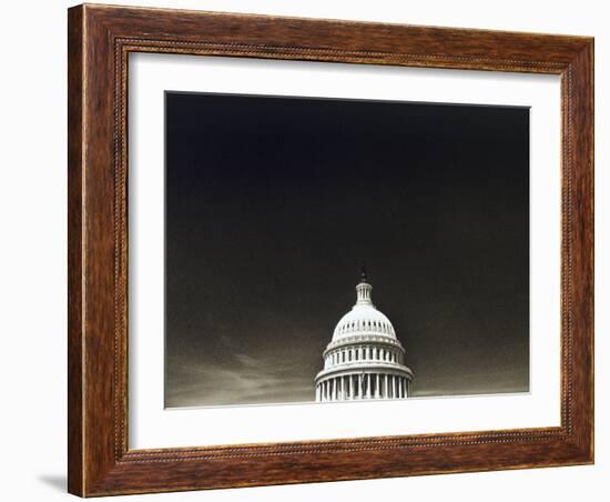 Capitol Building, Washington, D.C., USA-null-Framed Photographic Print