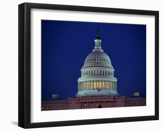 Capitol Building, Washington, D.C., USA-null-Framed Photographic Print