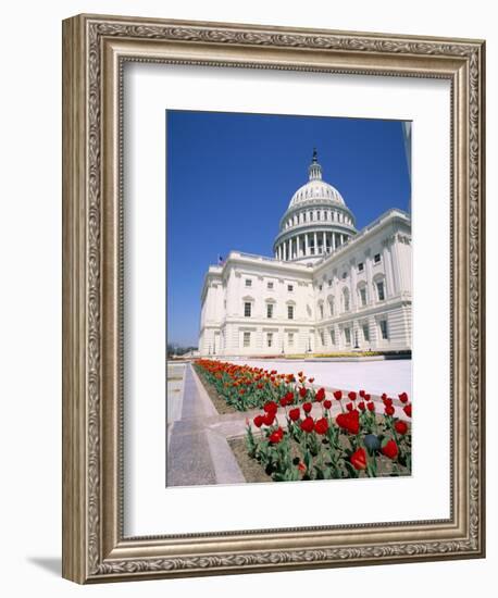 Capitol Building, Washington Dc, USA-I Vanderharst-Framed Photographic Print