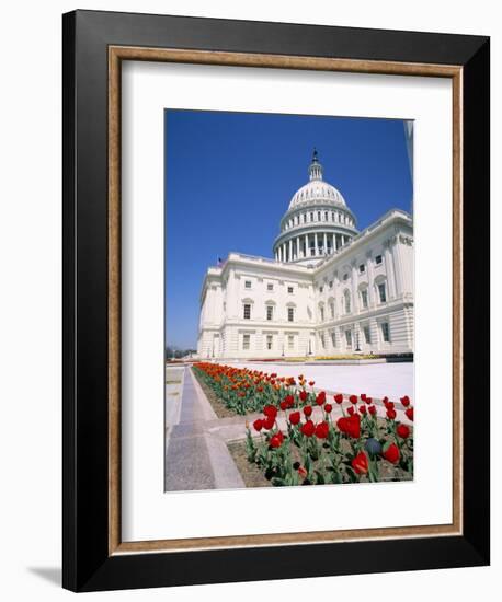 Capitol Building, Washington Dc, USA-I Vanderharst-Framed Photographic Print