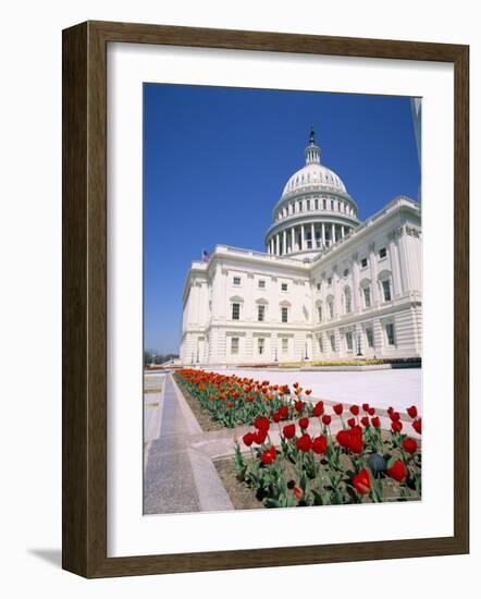 Capitol Building, Washington Dc, USA-I Vanderharst-Framed Photographic Print