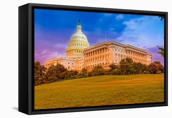 Capitol Building-PETERLAKOMY-Framed Premier Image Canvas