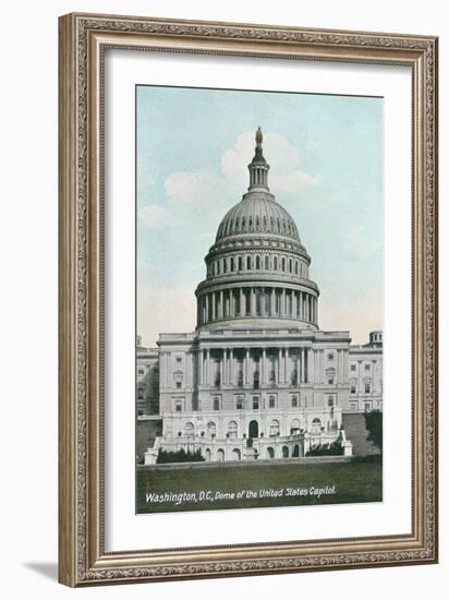 Capitol Dome-null-Framed Art Print