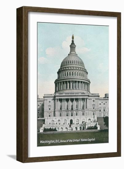 Capitol Dome-null-Framed Art Print