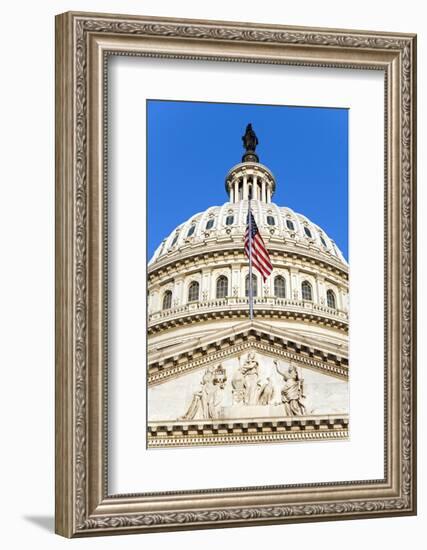 Capitol Flag-Gary Blakeley-Framed Photographic Print