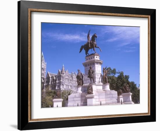 Capitol Square, Richmond, Virginia-Lynn Seldon-Framed Photographic Print