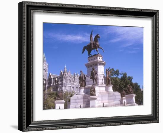 Capitol Square, Richmond, Virginia-Lynn Seldon-Framed Photographic Print