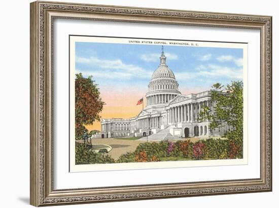 Capitol, Washington, D.C.-null-Framed Art Print