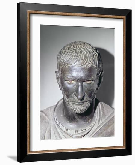 Capitoline Brutus, 4th-3rd Century Bc-Roman-Framed Giclee Print