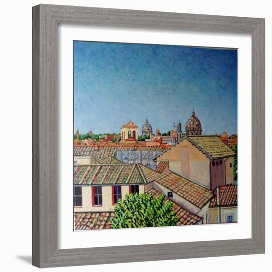 Capitoline Hill, 2008-Noel Paine-Framed Giclee Print