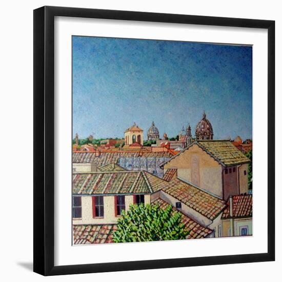 Capitoline Hill, 2008-Noel Paine-Framed Giclee Print