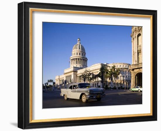 Capitolio, Central Havana, Cuba, West Indies, Central America-Ben Pipe-Framed Photographic Print