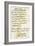 Capitulation Document from Lord Cornwallis to General Washington at Yorktown, c.1781-null-Framed Giclee Print