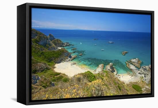 Capo Vaticano, Calabria, Italy-Katja Kreder-Framed Premier Image Canvas