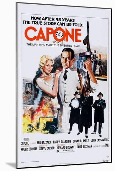 Capone, Top from Left: Susan Blakely, Ben Gazzara, 1975-null-Mounted Art Print