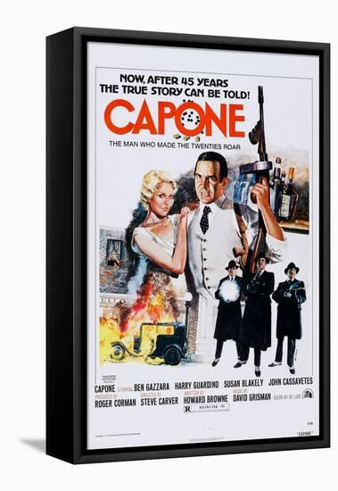 Capone, Top from Left: Susan Blakely, Ben Gazzara, 1975-null-Framed Stretched Canvas