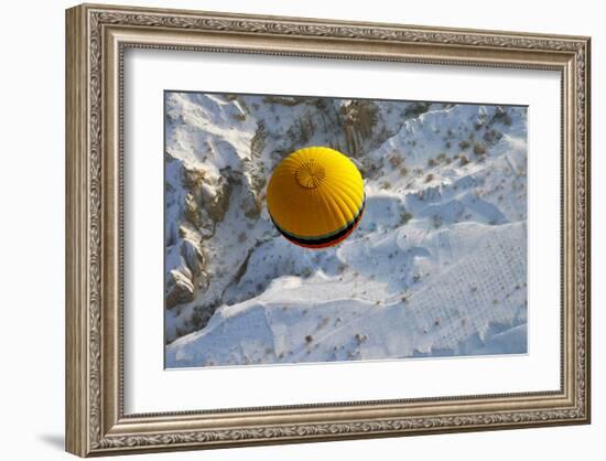 Cappadocia & Balloon-null-Framed Art Print