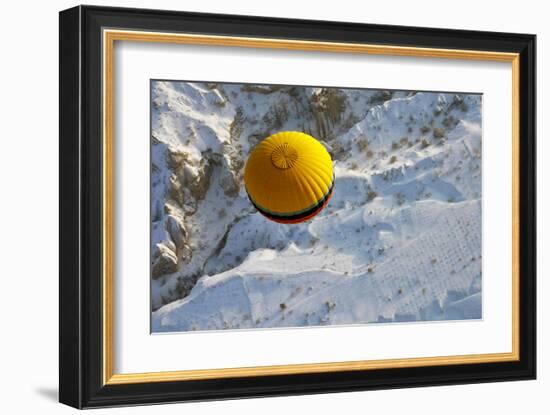 Cappadocia & Balloon-null-Framed Art Print