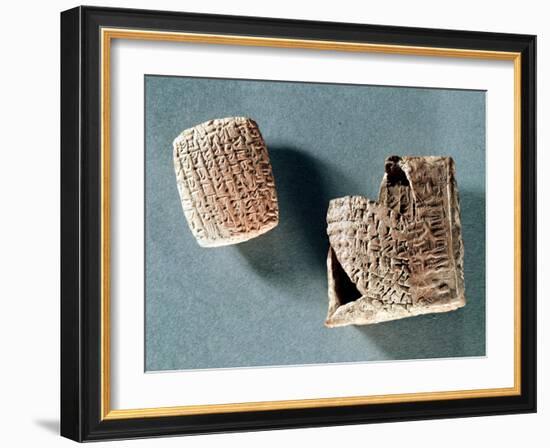 Cappadocian Letter and Envelope, from Turkey, 2000-1800 BC-Hittite-Framed Giclee Print