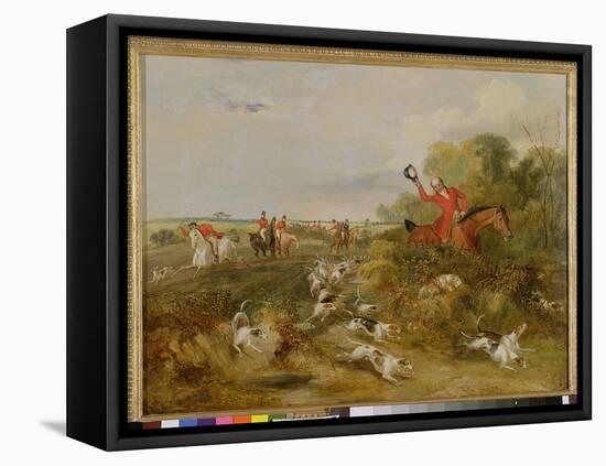 Capping on Hounds, Bachelor's Hall, 1836-Francis Calcraft Turner-Framed Premier Image Canvas