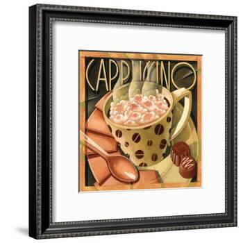 Cappuccino and Café B-Teddy Edinjiklian-Framed Art Print
