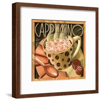 Cappuccino and Café B-Teddy Edinjiklian-Framed Art Print
