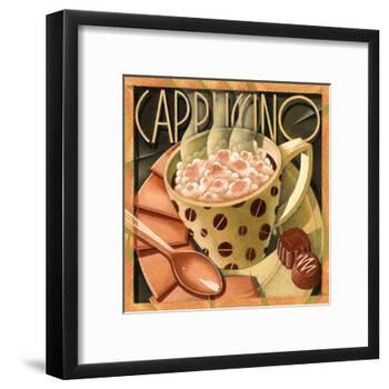 Cappuccino and Café B-Teddy Edinjiklian-Framed Art Print