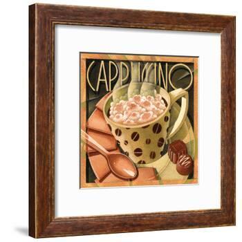 Cappuccino and Café B-Teddy Edinjiklian-Framed Art Print