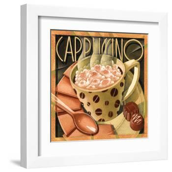 Cappuccino and Café B-Teddy Edinjiklian-Framed Art Print