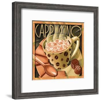 Cappuccino and Café B-Teddy Edinjiklian-Framed Art Print