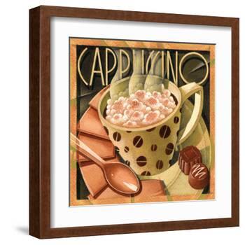Cappuccino and Café B-Teddy Edinjiklian-Framed Art Print