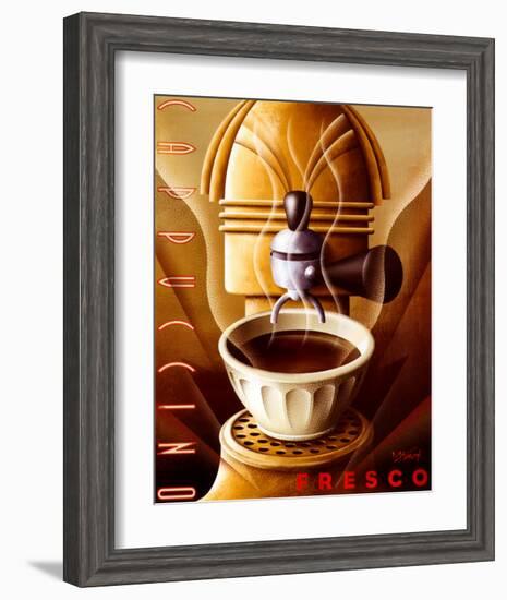 Cappuccino Fresco-Michael L^ Kungl-Framed Art Print